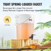 Beverage Dispenser, 5 Gallon Drink Dispensers for Parties, Plastic Juice Dispenser with Spigot and Lid, Iced Tea Lemonade Juice Water Dispenser