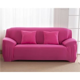 Solid Corner Sofa Covers Couch Slipcovers Elastica Material Sofa Skin Protector Cover Sofa Armchair (Option: 7-Three seat)