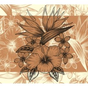 TAP -- Wall Covering Fabric (Option: TAP043-150x170cm)